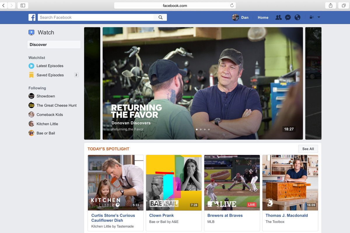 Facebook invertirá mil mdd para crear contenidos originales - watch-facebook
