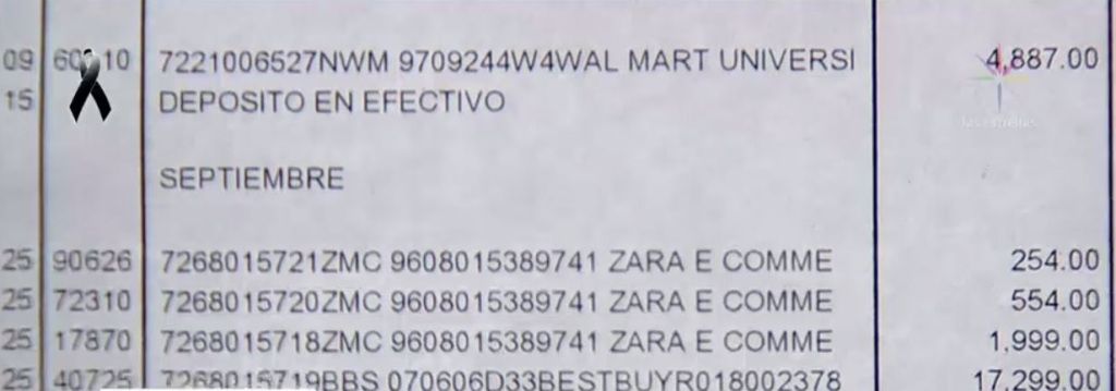 Roban tarjeta de joven muerta en sismo y gastan sus ahorros - zara-best-buy