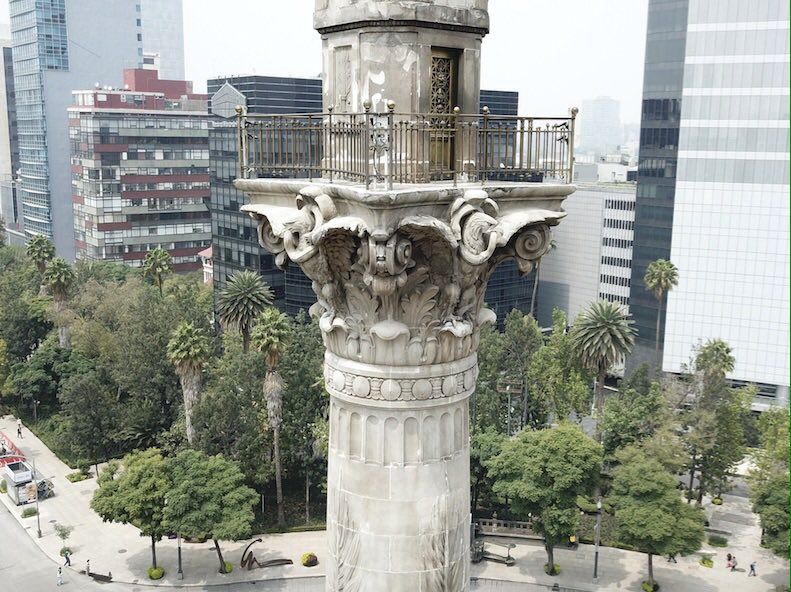 Ángel de la Independencia se encuentra estable: INBA - Ángel-de-la-independencia-3-@iNewsforkids