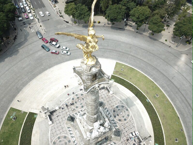 Ángel de la Independencia se encuentra estable: INBA