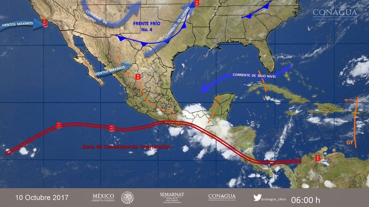 Altas temperaturas afectarán el centro, sur y sureste del país - 1010-3