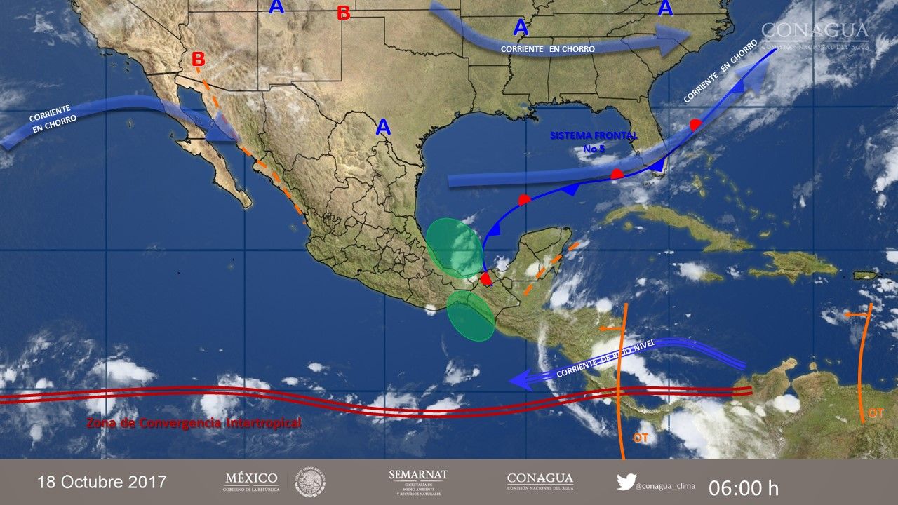 Continuarán las bajas temperaturas en gran parte del país - 1810-3