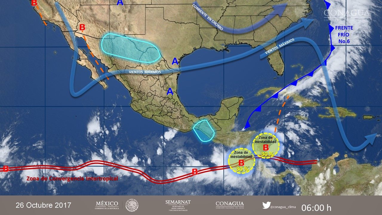 Persistirá el ambiente frío en gran parte del país - 2610-3