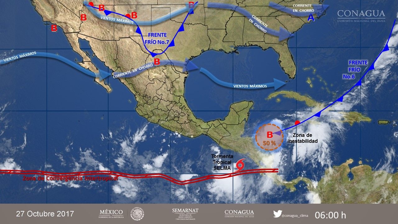 Continuarán las bajas temperaturas en el norte y noreste del país - 2710-2