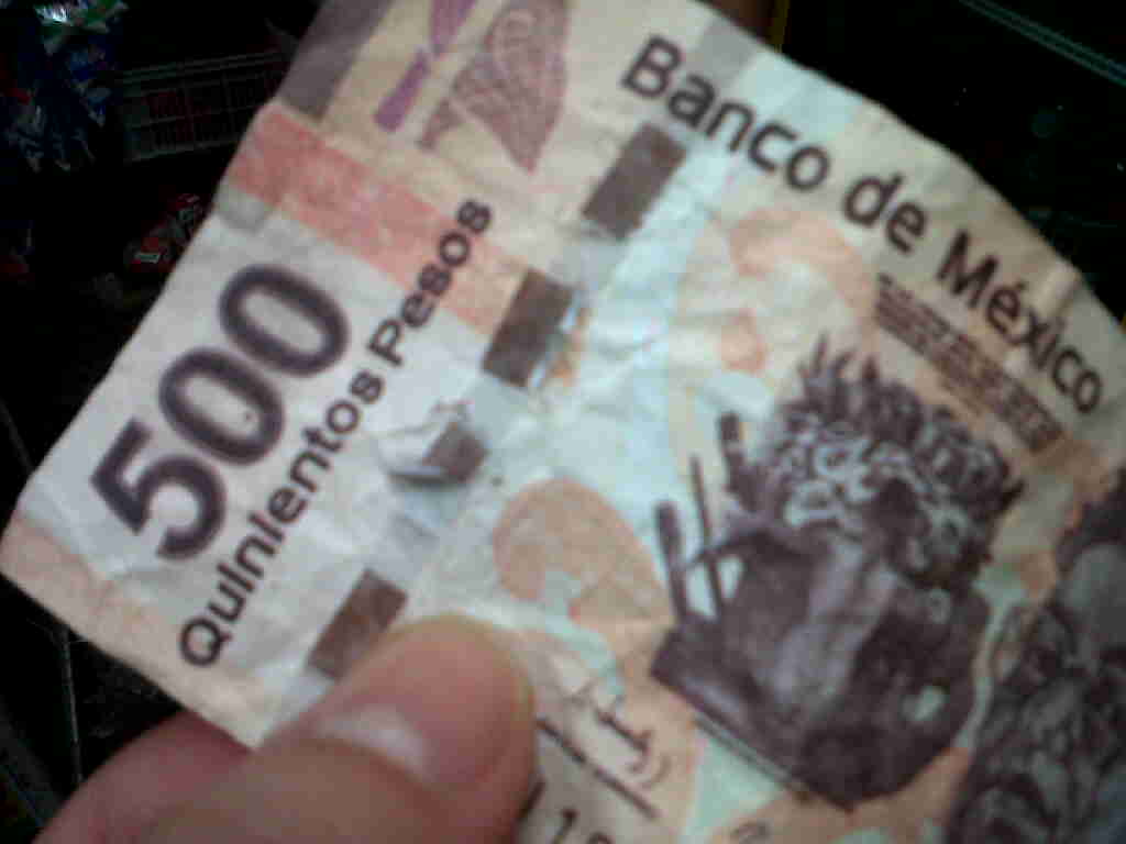 Capturan a persona con 31 billetes de 500 pesos falsos - 500-pesos-falsos
