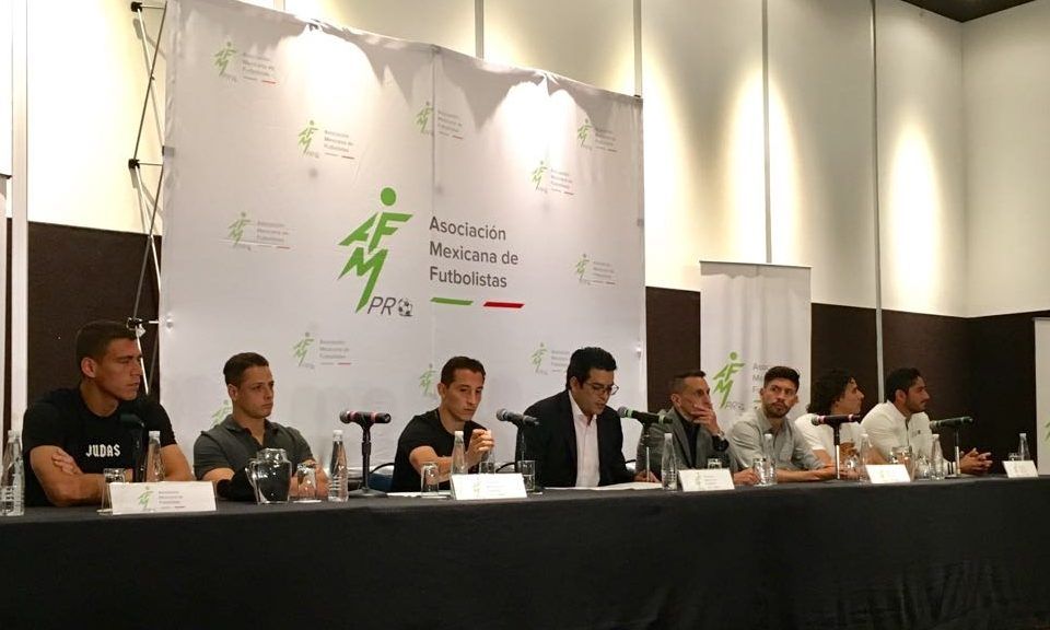 Presentan Asociación Mexicana de Futbolistas en CDMX - AMF-alvaro-e1507411356763
