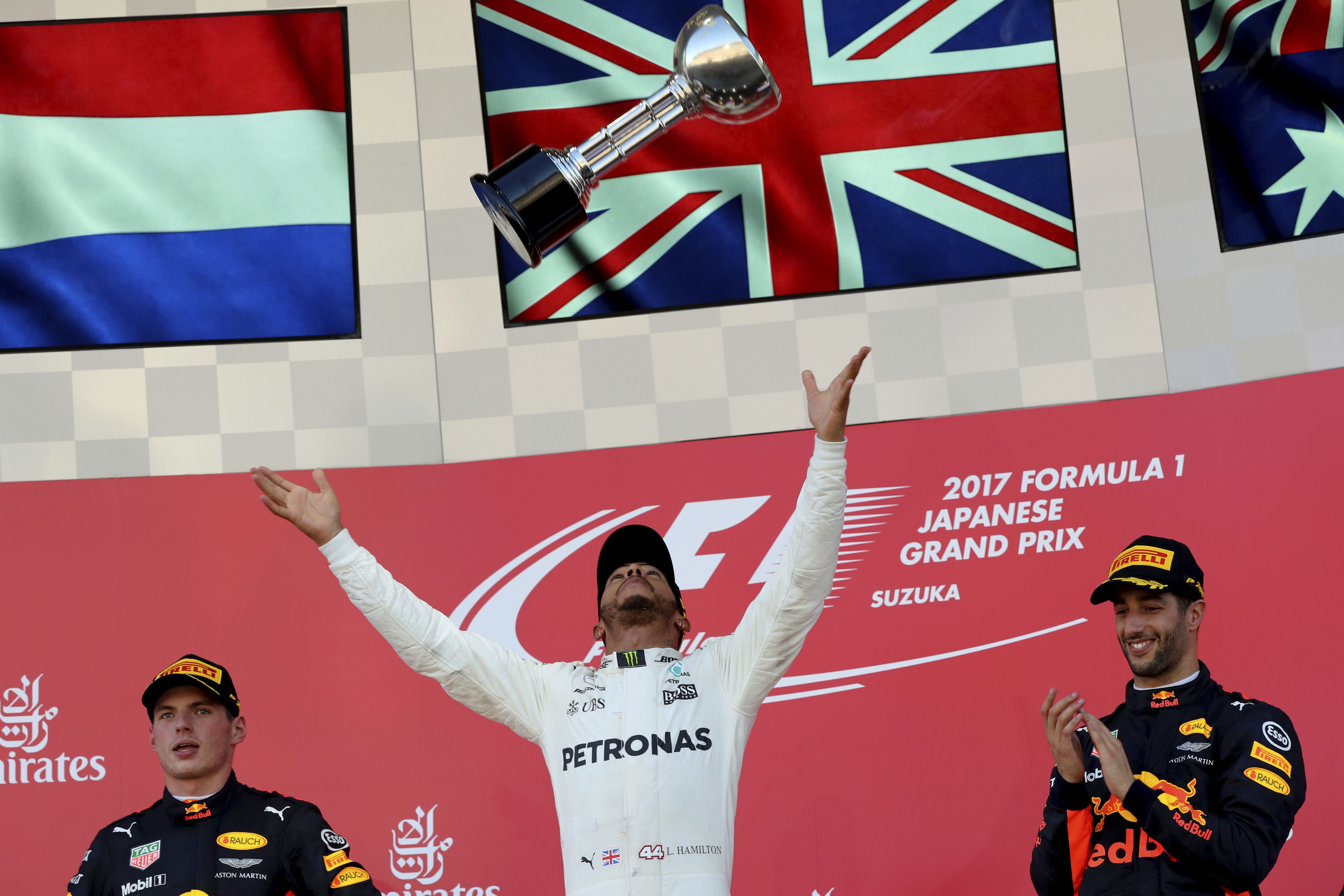 Lewis Hamilton gana el Gran Premio de Japón