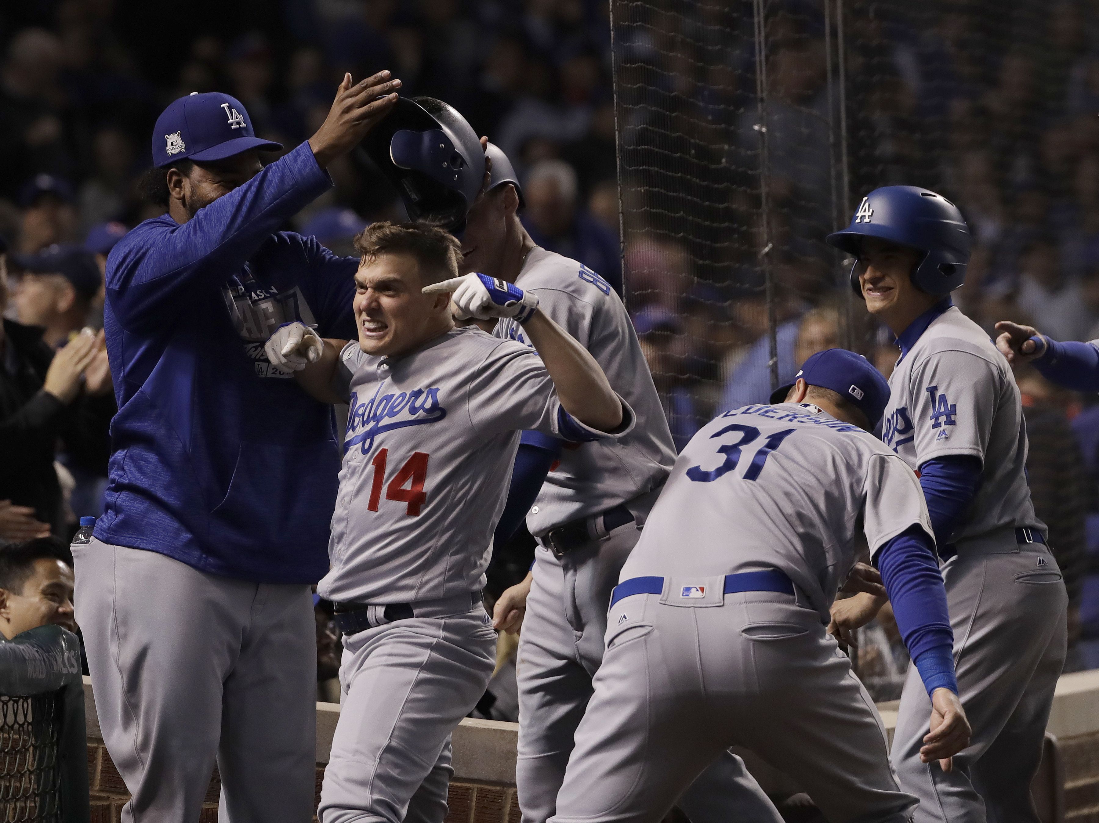 Dodgers van a la Serie Mundial - AP17293100582834