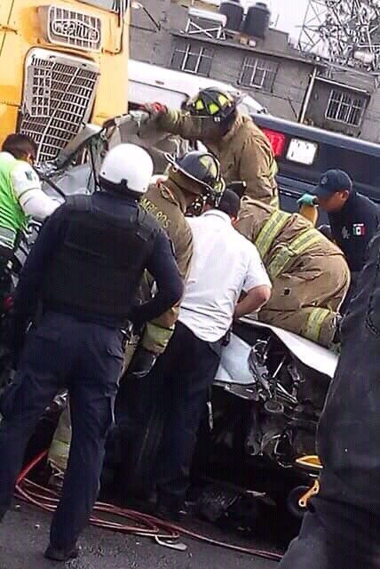 Accidente en Autopista México-Puebla deja al menos dos lesionados - Accidente-en-la-México-Puebla-2