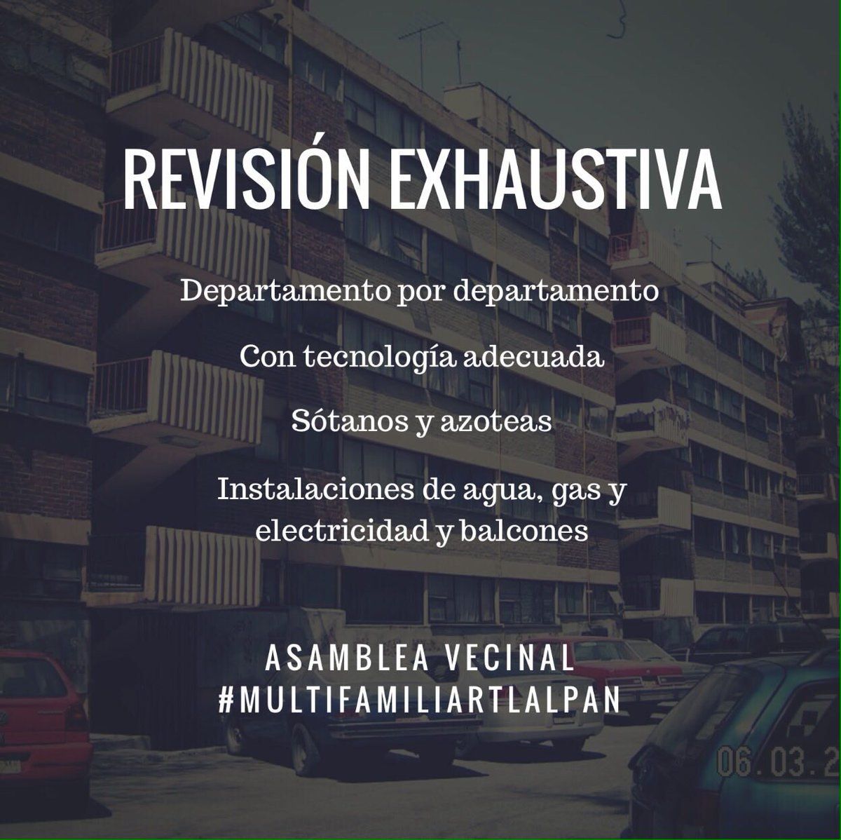 Vecinos del multifamiliar Tlalpan exigen dictamen y plan de reconstrucción - Asamblea-Vecinal-Multifamiliar-Tlalpan
