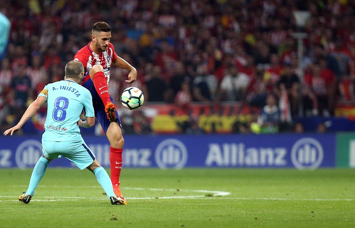 Barcelona empata de último momento con Atlético de Madrid