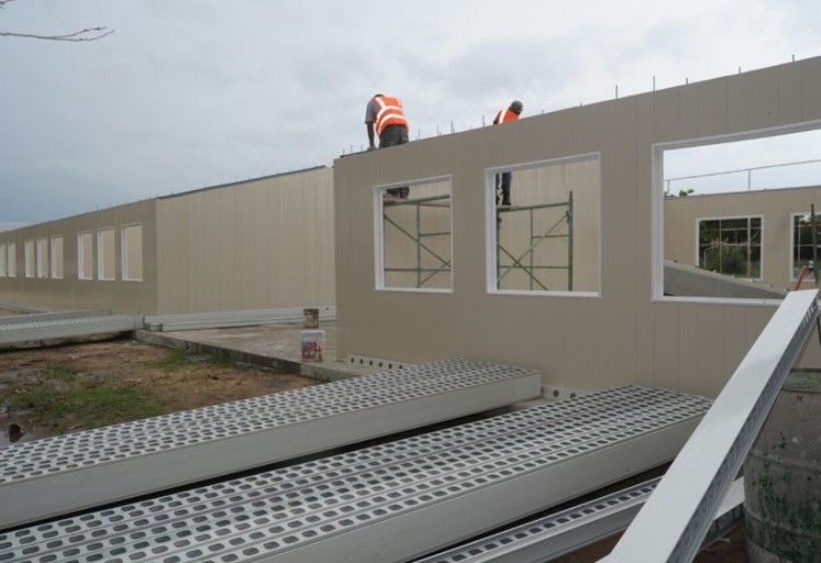 Se reubicará a cerca de 500 mil alumnos por sismos: SEP - Aulas-prefabricadas