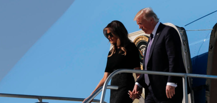 Trump visita la ciudad de Las Vegas tras la masacre