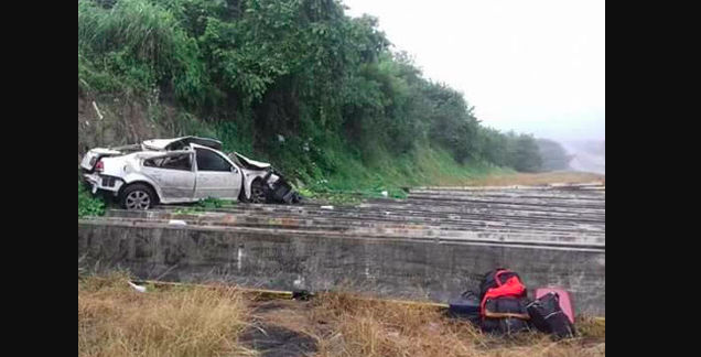 Accidente deja cinco muertos en Veracruz Accidente deja cinco muertos en Veracruz