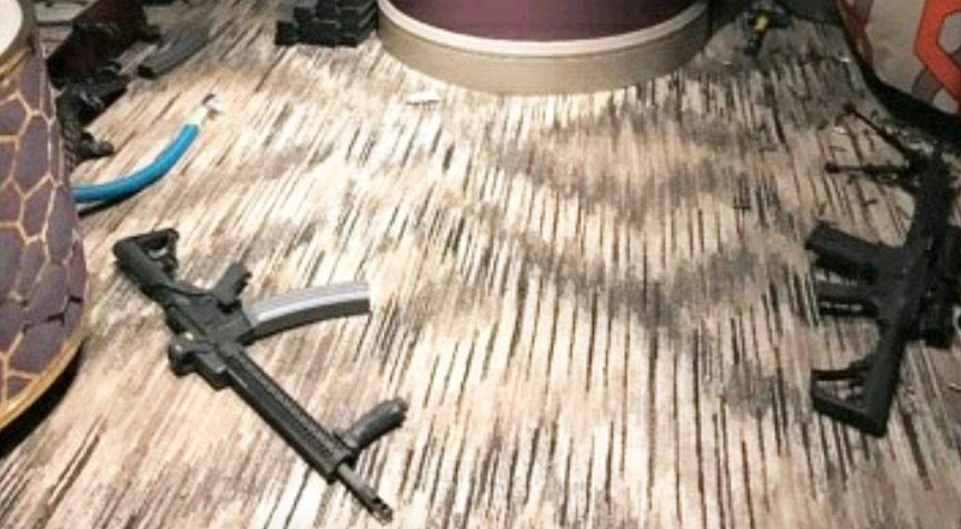 #Video Momento en el que la policía busca al tirador de Las Vegas