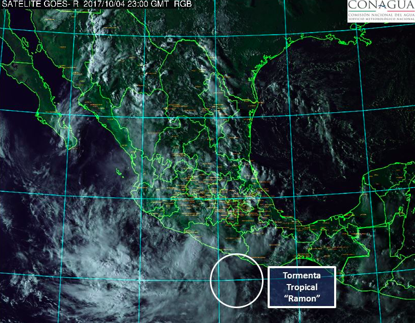 Ramón provoca desbordamiento de ríos en Oaxaca