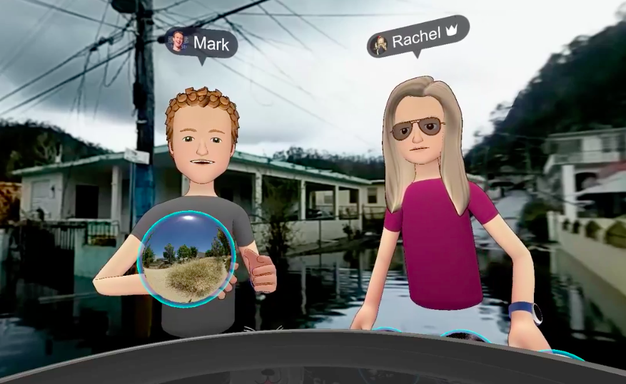 Mark Zuckerberg visita Puerto Rico a través de realidad virtual