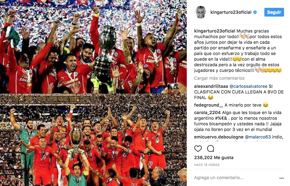 Arturo Vidal se despide de la selección chilena - Captura-de-pantalla-2017-10-11-a-las-13.19.19