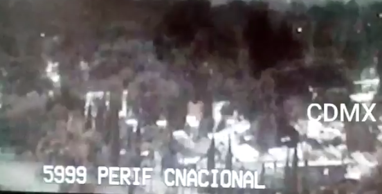 Incendio afecta mercado de flores de Cuemanco