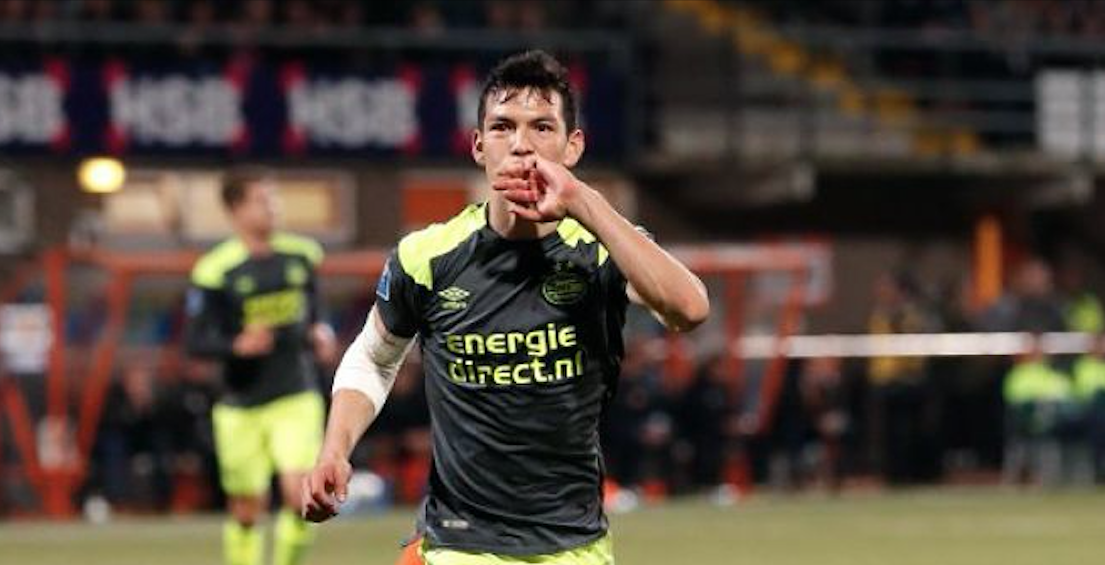 Chucky Lozano anota en la Copa de Holanda