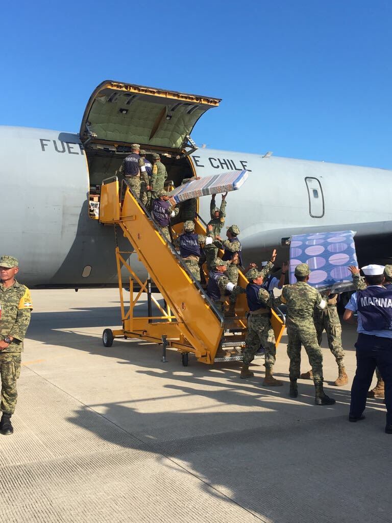Llega ayuda humanitaria de Chile para damnificados en Oaxaca - Chile-Apoyo-Humanitario-2