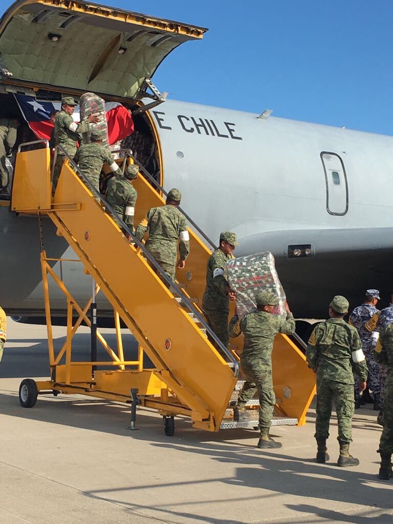 Llega ayuda humanitaria de Chile para damnificados en Oaxaca - Chile-Apoyo-Humanitario-3