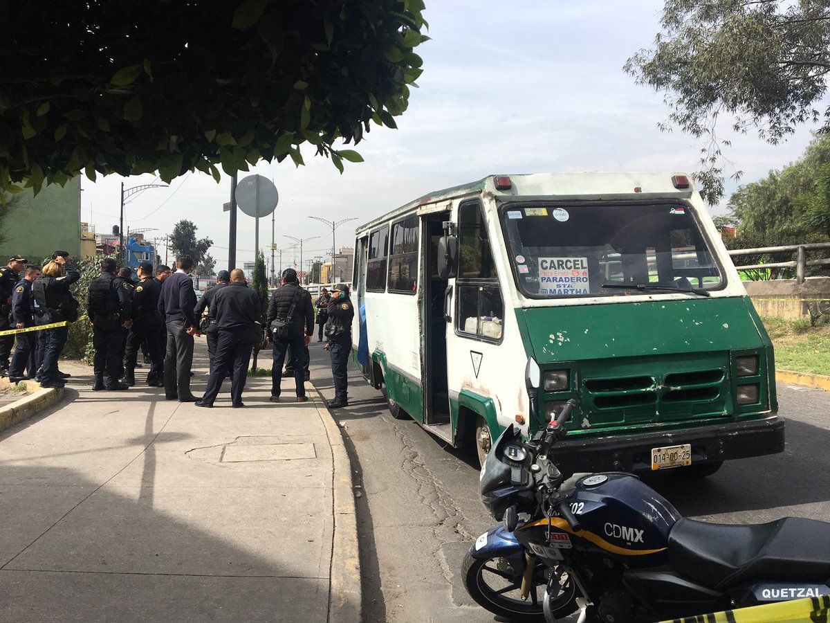 Matan a custodio de reclusorio Oriente en microbús de Iztapalapa - Custodio-Reclusorio-Oriente-Iztapalapa-2