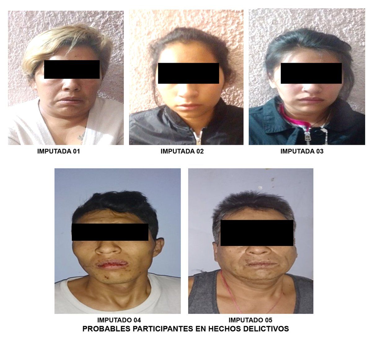 Detienen a familia por venta de droga en Álvaro Obregón - DETENIDOS1