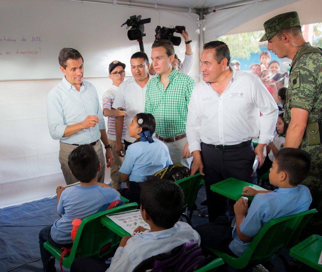 EPN propone organizar reconstrucción de casas "a modo de tandas" - EPN-Peña-Nieto-Villaflores-Chiapas-Aulas-Móviles-2-1024x865