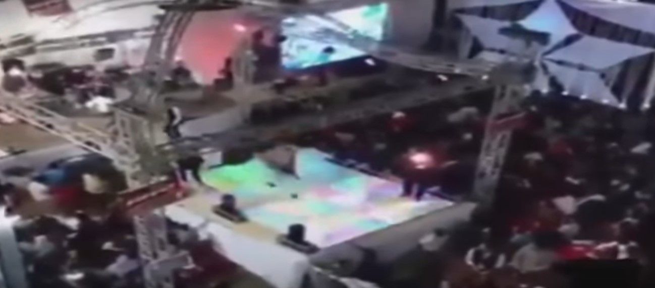 #Video Hombre dispara accidentalmente a joven en boda de Egipto