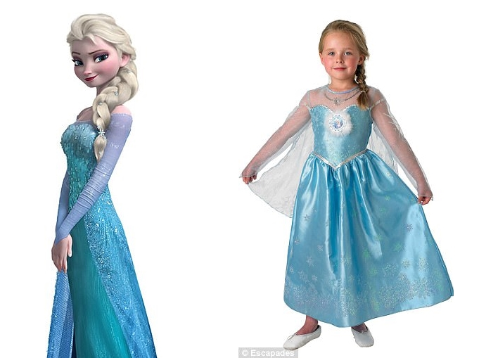 Activista califica como racista disfrazarse de personajes de otra cultura - Elsa-Disfraz-Editado