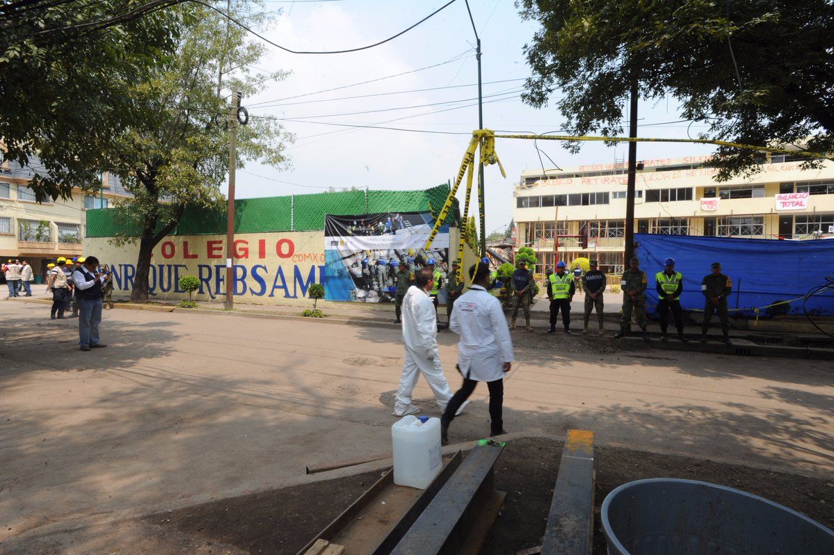 Claudia Sheinbaum abandonó el área de Protección Civil - Enrique-Rébsamen