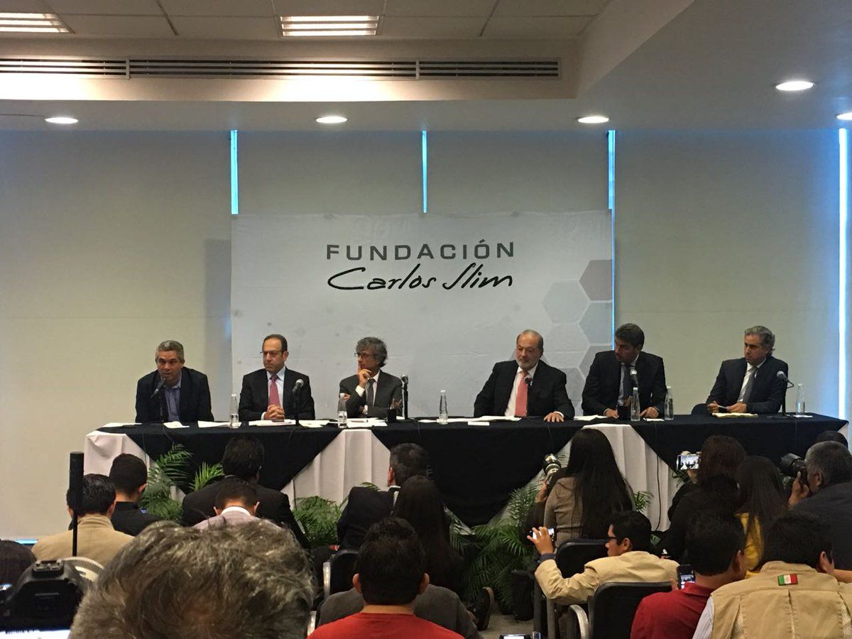 Fundación Carlos Slim junta más de dos mil mdp para afectados por sismos