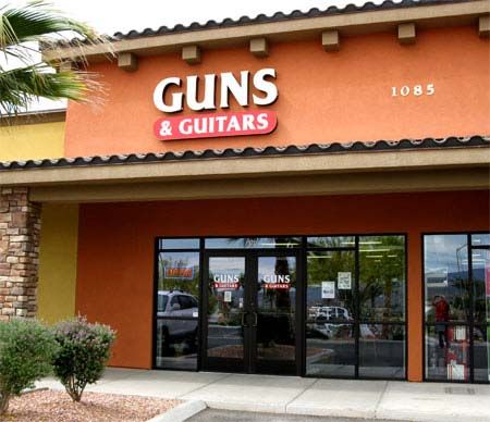 La tienda de armas de Mesquite, hogar del tirador de Las Vegas - GunsGuitarsStore