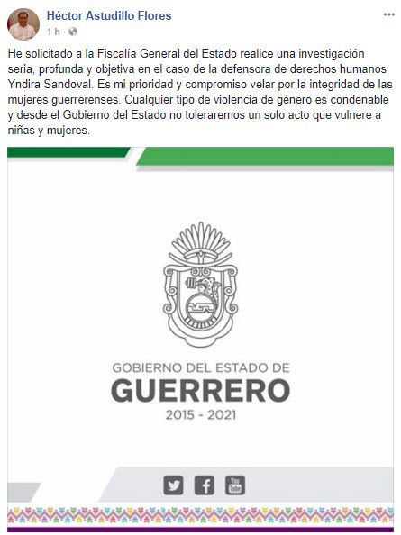 No toleraremos un solo acto que vulnere a niñas y mujeres: Astudillo - Hector-Astudillo-Flores