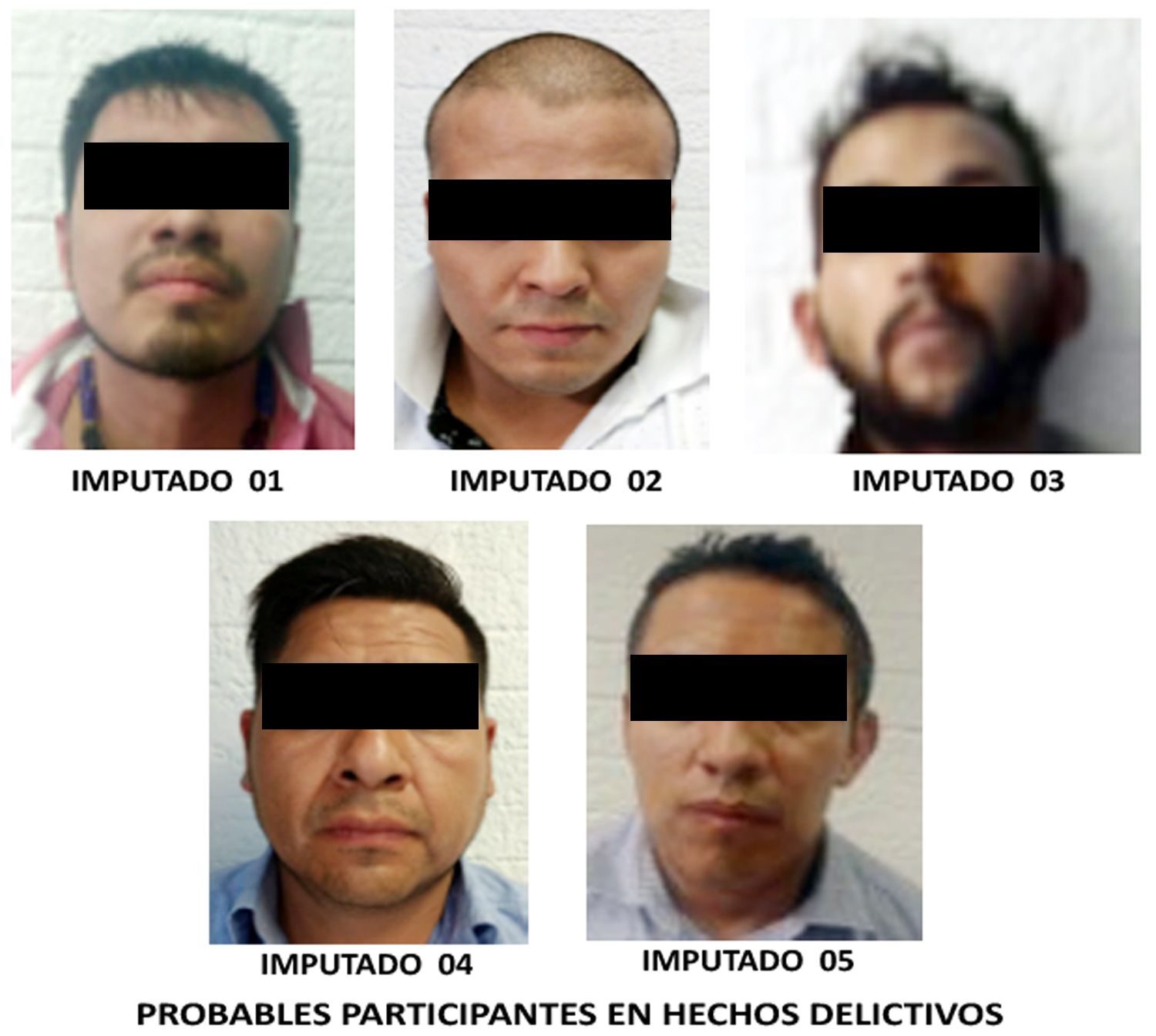 Dictan prisión preventiva a cinco por robo a casa habitación - IMPUTADOS-02-1