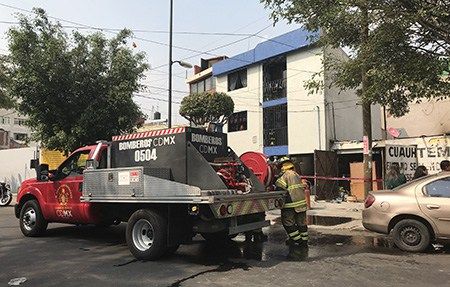 Incendio deja una mujer muerta en la Cuauhtémoc - Incendio-en-la-Obrera