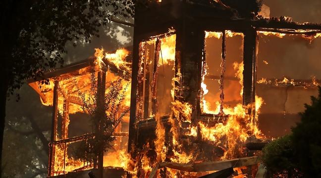 Incendios en zona vinícola de Californa dejan al menos 10 muertos - Incendios-Napa