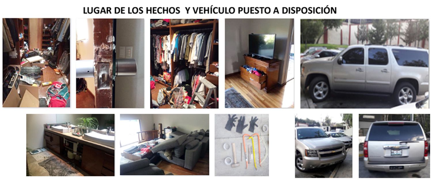 Dictan prisión preventiva a cinco por robo a casa habitación