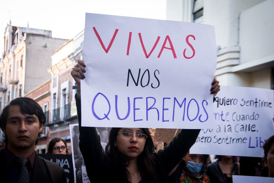 CNDH solicita alerta de género para el estado de Puebla - Marcha-5