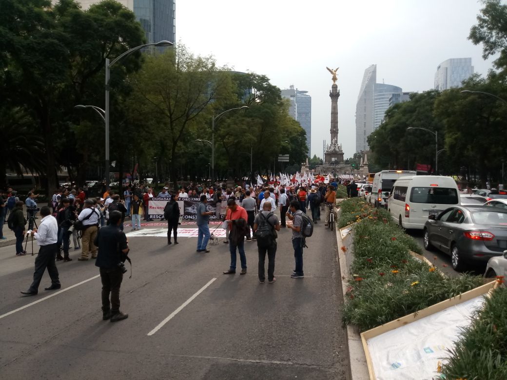 Prevén dos marchas en la Ciudad de México este jueves - Marcha-Sismo-2