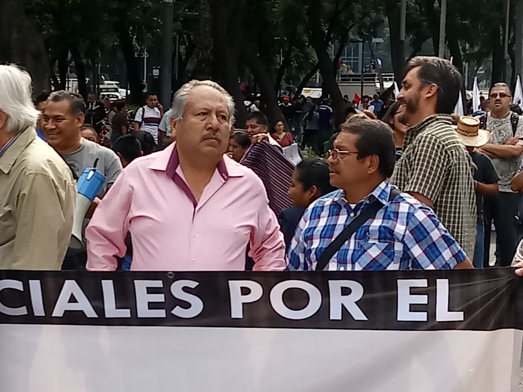 Damnificados marchan a un mes del sismo - Marcha-Sismo-3