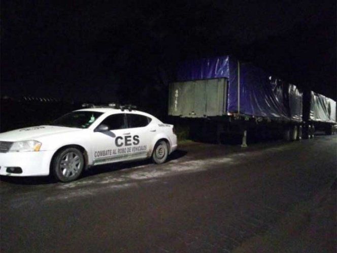 Recuperan plataformas con mercancía valuada en un mdp en Ecatepec