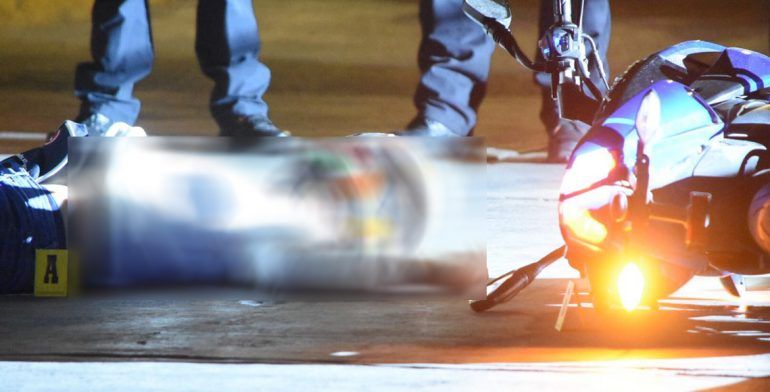 Asesinan a balazos a motociclista en Iztacalco - Motociclista-Iztacalco-3