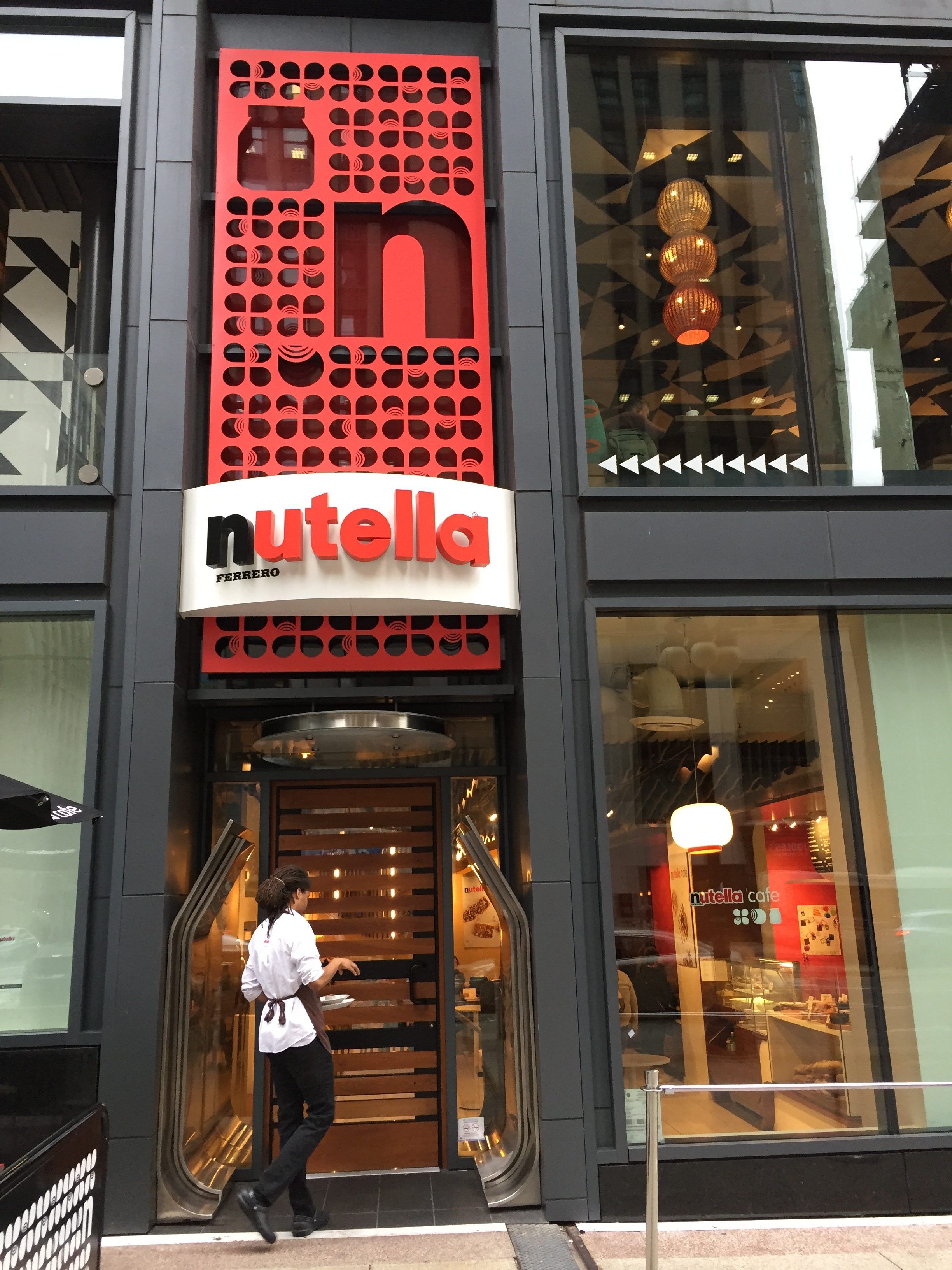Así es el restaurante de Nutella de Chicago - Nutella-Cafe-Chicago-5-e1508214604144