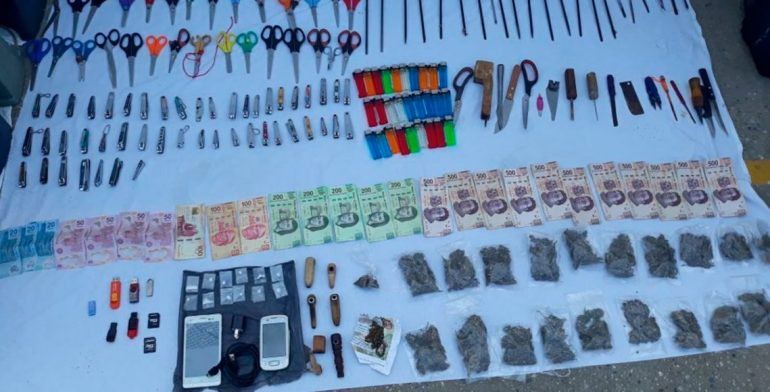 Aseguran drogas y dinero en efectivo en penal de Acapulco - Penal-Acapulco-decomisan-droga