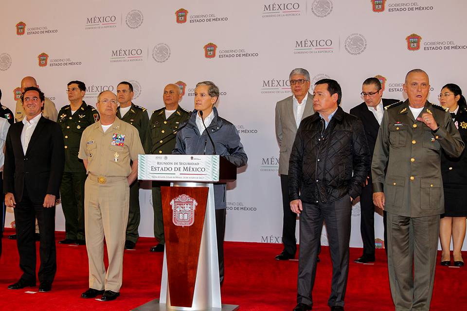 Cuerpos de seguridad en Edomex serán depurados: Del Mazo