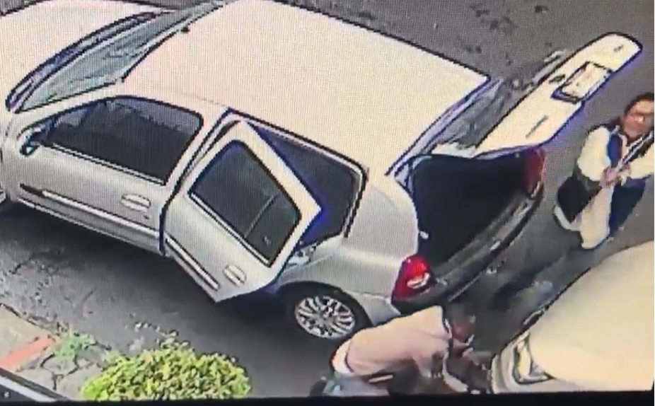 #Video Sujetos roban autopartes en la Narvarte