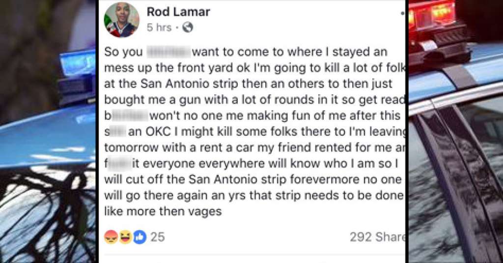 Arrestan a usuario que amenazó en Facebook con realizar una masacre - Roderick-Lamar-Robinson-2