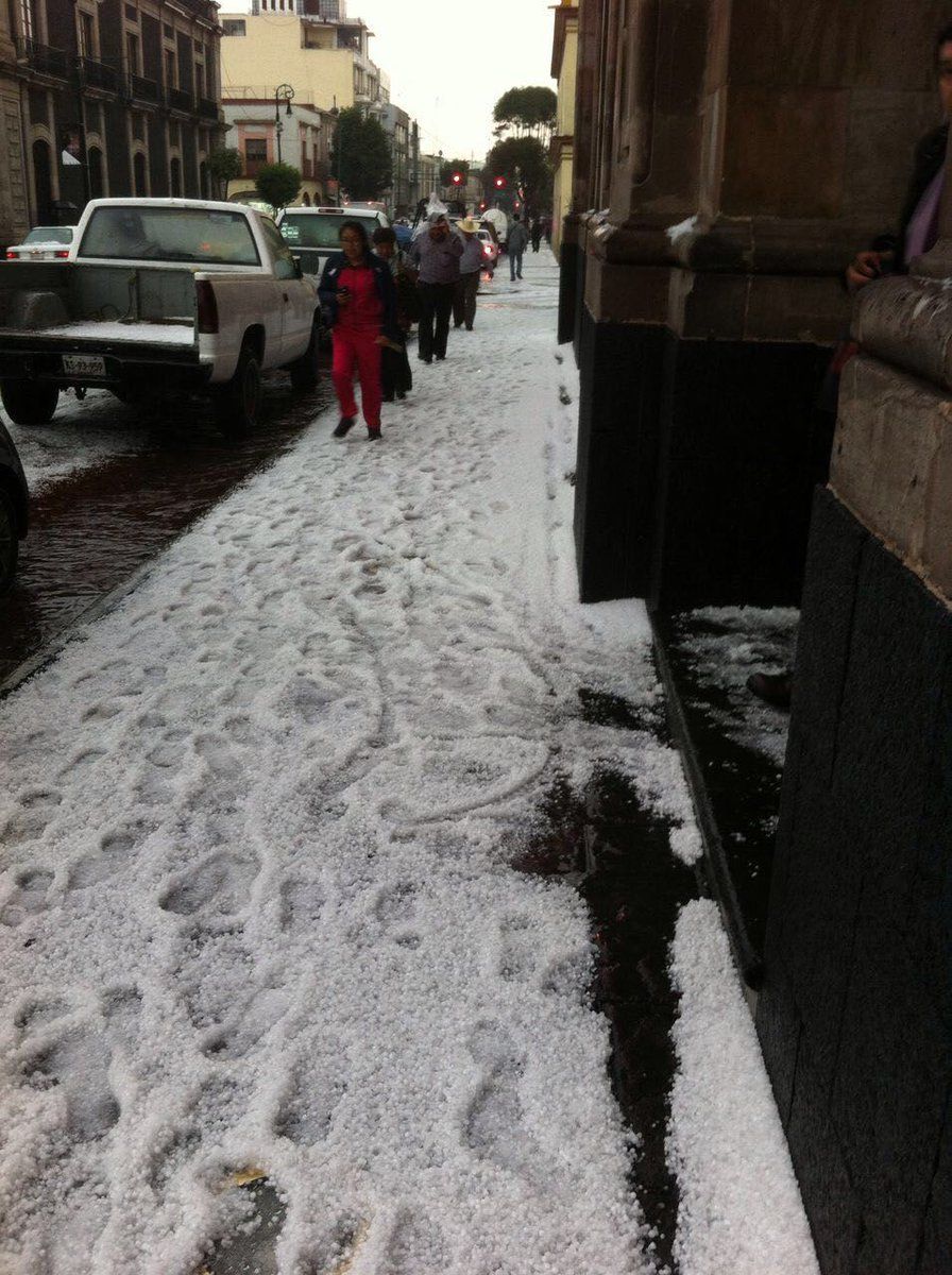 Cae granizada en Toluca - Tolica-Granizada-5